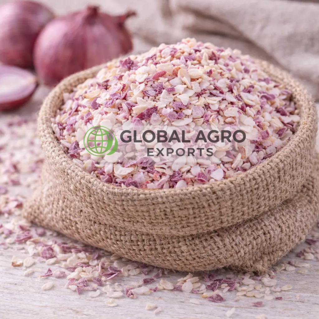 Dehydrated Red Onion Kibbled